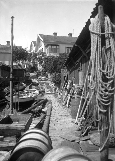 Juni 1924, "Uppgång från stranden". 