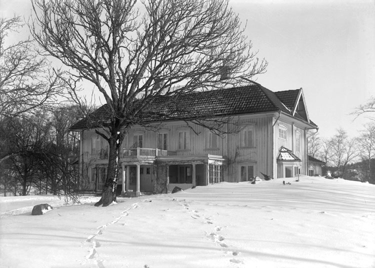 Februari 1922. Anfasteröds herrgård.