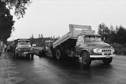 Asfaltering av Strømsveien.