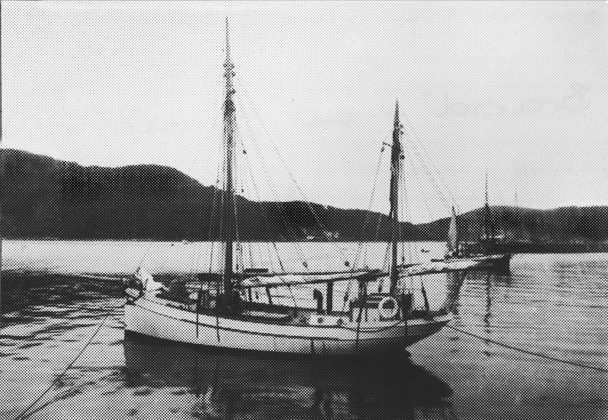 Skandferbåten "Brand" fotografert på Harstad havn.