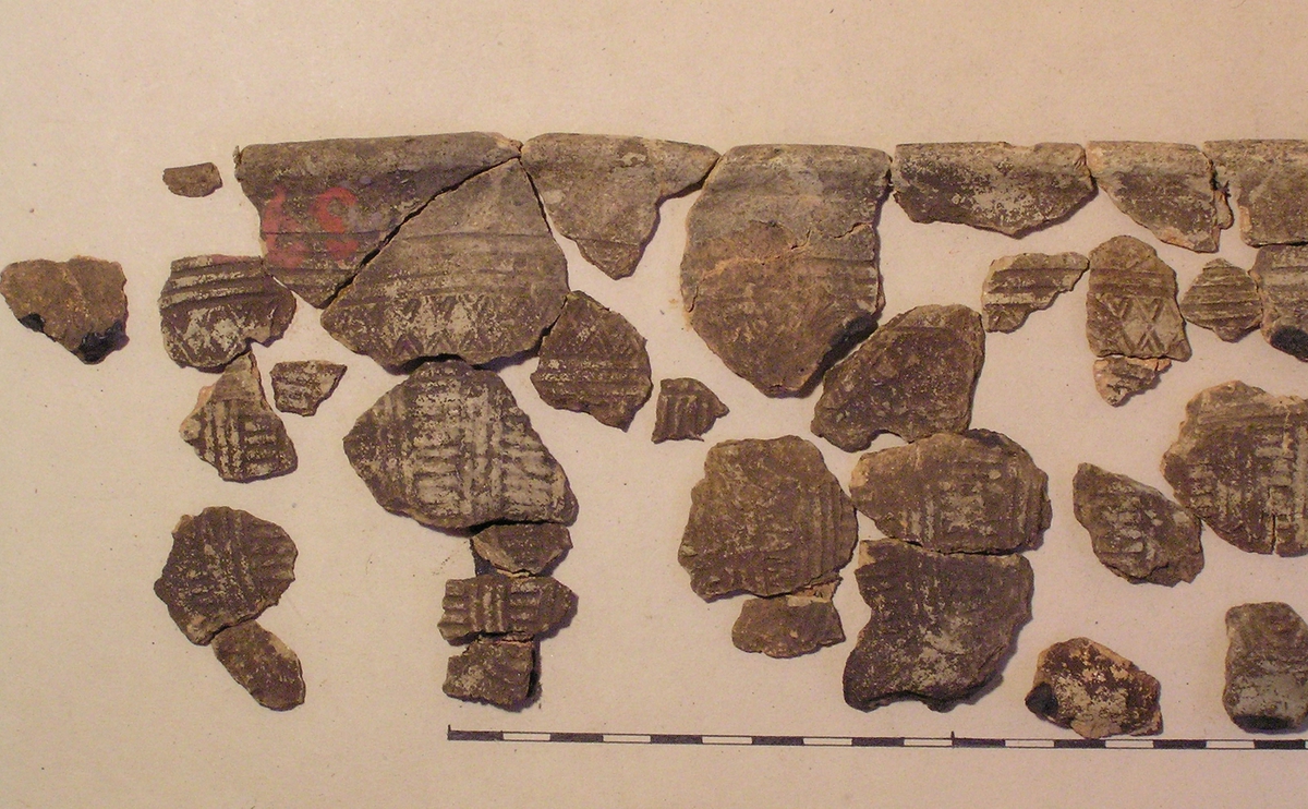 Andreaskors i rekke, se også utf. oppl.