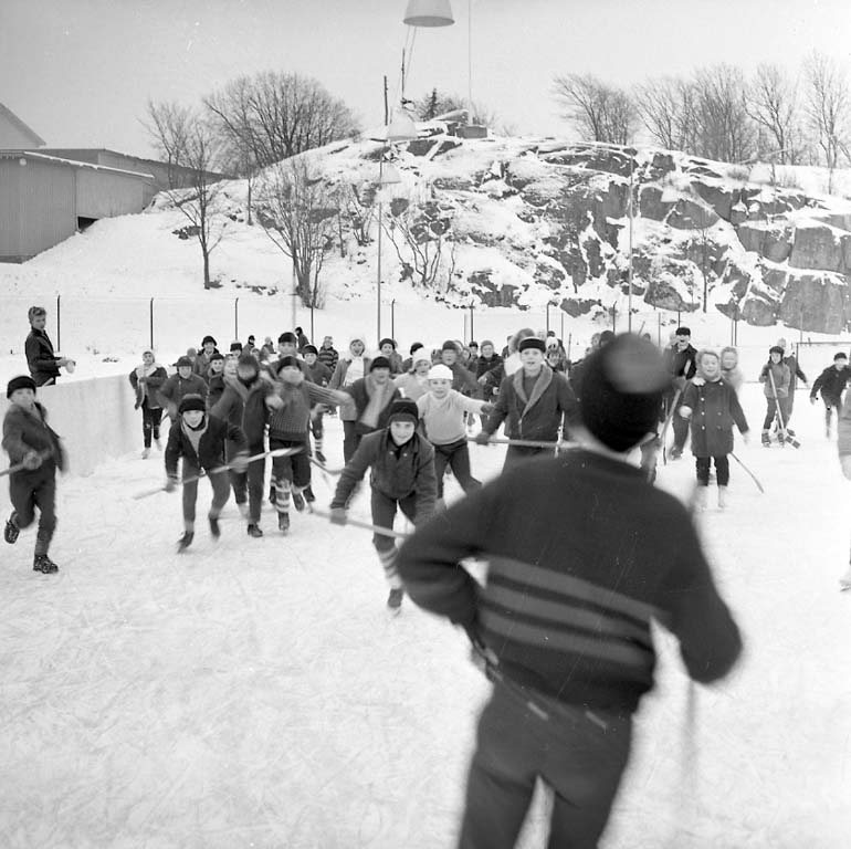 Isbanan vid Parkskolan