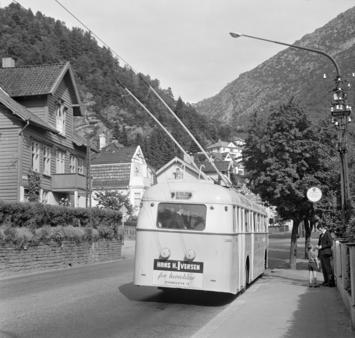 Trolleybyss type Munch i Bergen