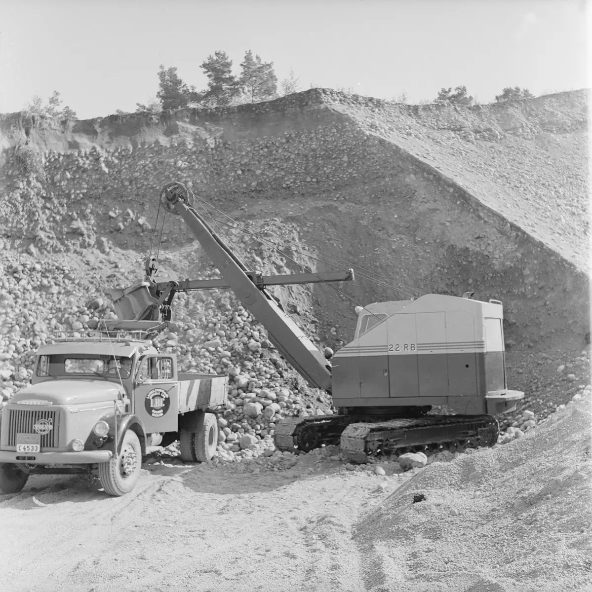 Grusgrop, Torstuna socken, Uppland 1960 - Upplandsmuseet / DigitaltMuseum