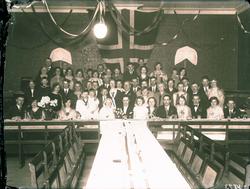 Interiør - Brudegruppe.