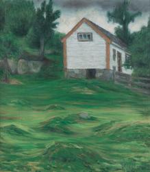 Ryfylkegård [Olje på lerret]