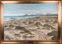 Jærstrand, 1918 [Olje på lerret]