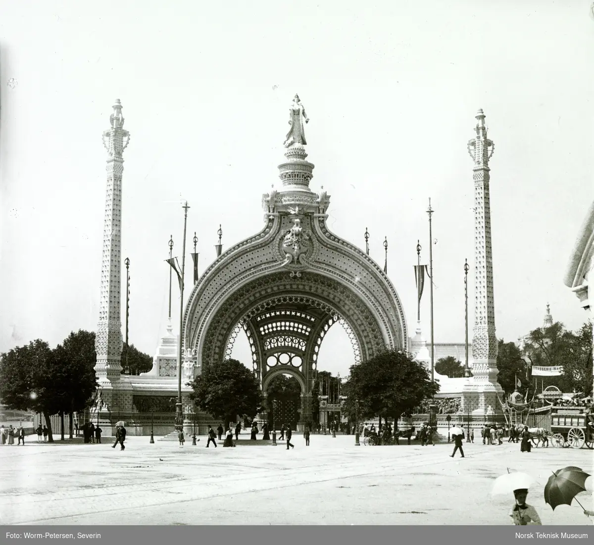 Porte Binet, Pariserutstillingen 1900
