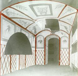 Dias: Rom: Oceanos Kubikulum I i Kallixtuskatakomben