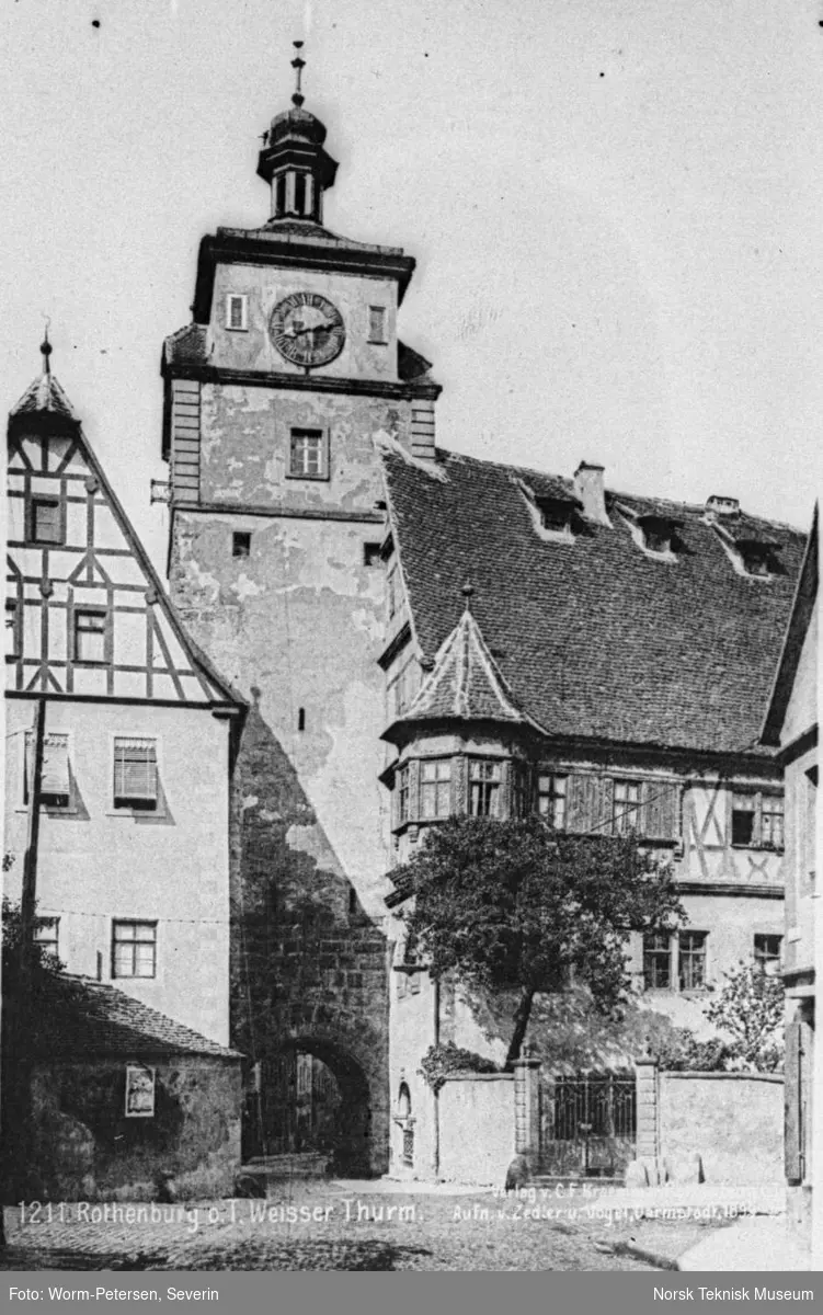 Rothenburg ob der Tauber: Weine Turm