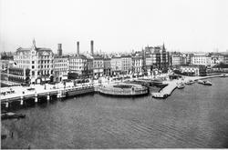 Hamburg, alter und neuer Jungfernstieg