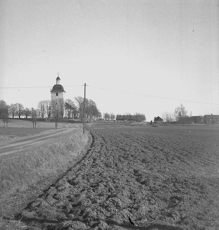 Stora Mellösa kyrka.
27 mars 1949.