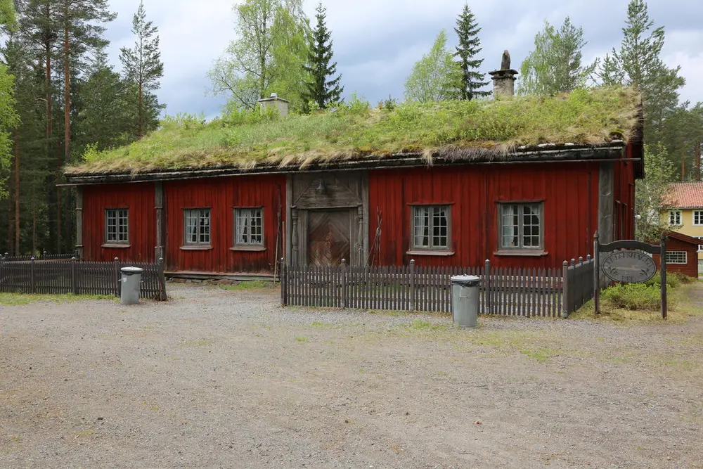 Slik ser bygningen Petershagen ut i dag.