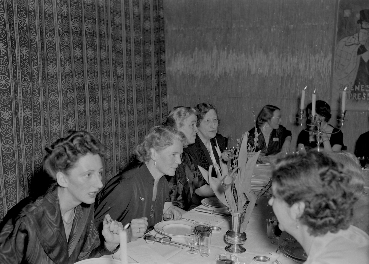 Middagsselskap i Kunstindustrimuseet og Handelsstandens Hus