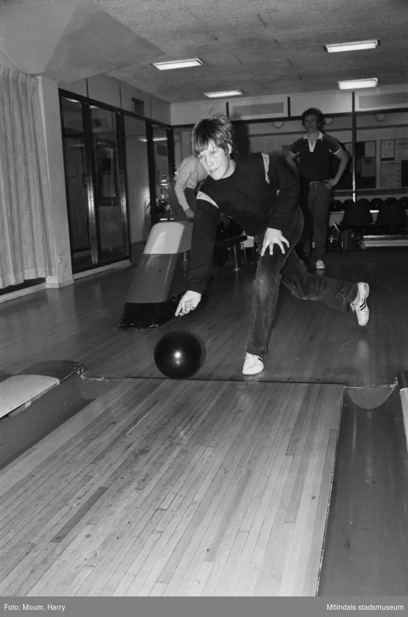 Bowlingens dag arrangeras i Kållereds bowlinghall, år 1984. Richard Sjöstedt, Kållered.

För mer information om bilden se under tilläggsinformation.
