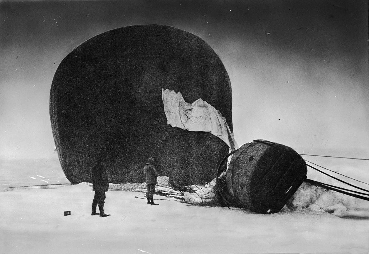 S. A. Andrée's Arctic balloon expedition of 1897 - Tekniska Museet