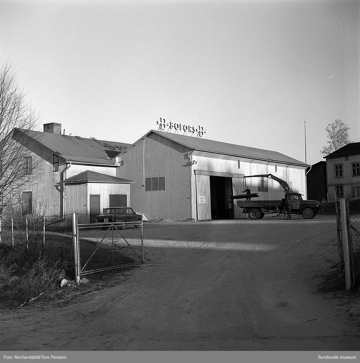 Bofors AB vid Vindskärsvarv.