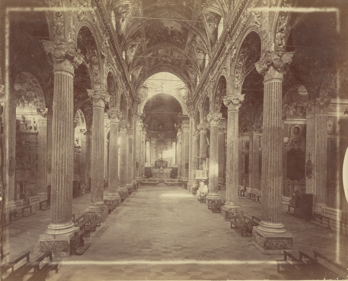 Basilica della Santissima Annunziata del Vastato, Genua, 1886.
