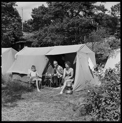 Hydrostranda. Campingplass.