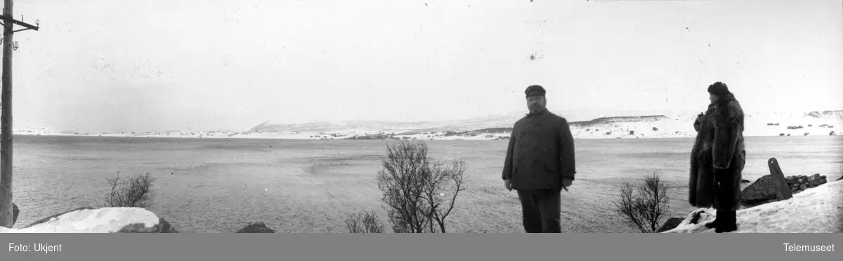 Telegrafdirektør Heftyes reise i Nord- Norge 1911. På Finneidet 11.mars. 