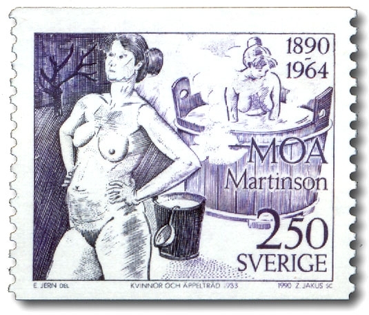 Ur debutromanen 1933 Kvinnor och äppelträd.
