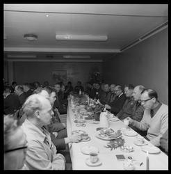 Julaften. Fra middagen.