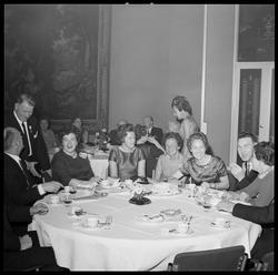 Jubileumsfest. Fra kaffebord.