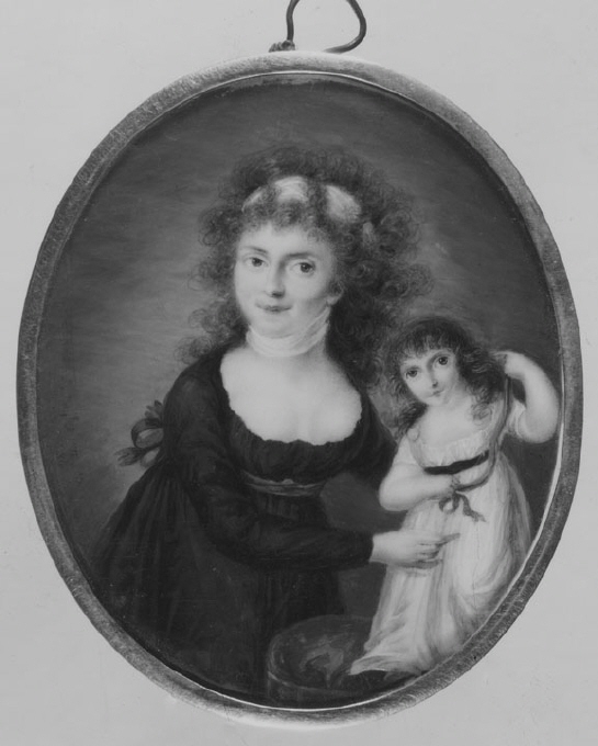 Louise av Mecklenburg-Strelitz, 1776-1810, gift Preussen, med barn (enligt Gripsholmsinventariet)