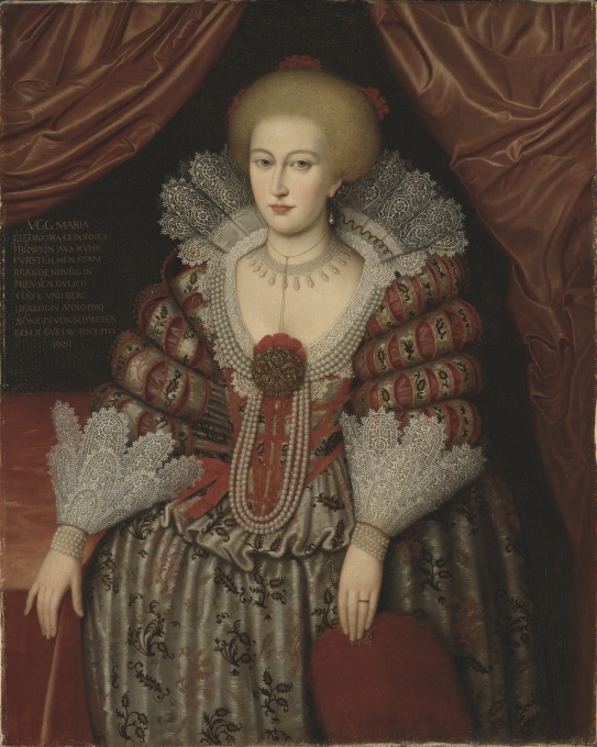Maria Eleonora, 1599-1655, prinsessa av Brandenburg, drottning av Sverige, gift med kung Gustav II Adolf