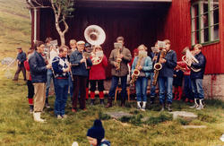 Molde Janitsjar Måsvassbu 1984..Tilhører Molde og Romsdals T