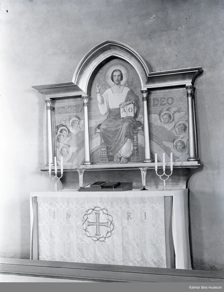 Altaret i Flemmingelands kapell.