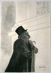 Ibsen, Henrik [Akvarell]