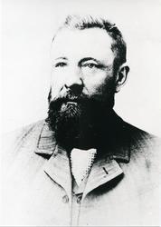 Portrett av gullgraver Mikkel Olsen Gladhaug.