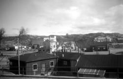 På bildet ser vi utover området der Astrupgården og Fosna Gå