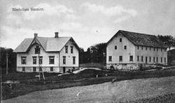 Nelvika, Nerdvika på Smøla. jordbruk, postkort 1920-30. Fra 