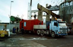 Foto fra området ved kullkrana i Vågen på Kirkelandet i Kris