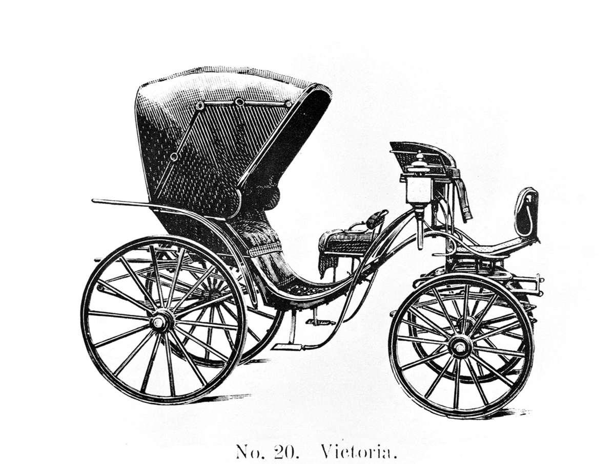 Katalog P. Norsengs vognfabrikk, Hamar. Katalog nr. 20. "Victoria"  Hestekjøretøy.