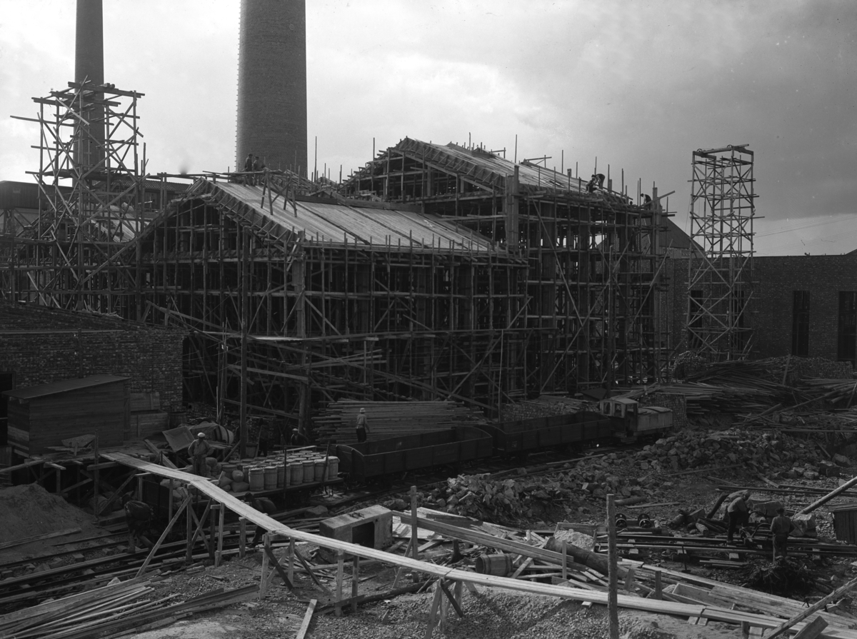 Bild från Skoghallsverkens fabriksområde.