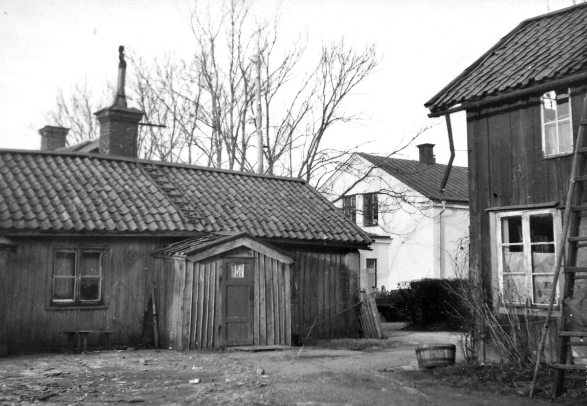 Repslagargränd mot Humlegårdsgatan. 1938.