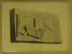 Havfruen på Tisler [Silketrykk]