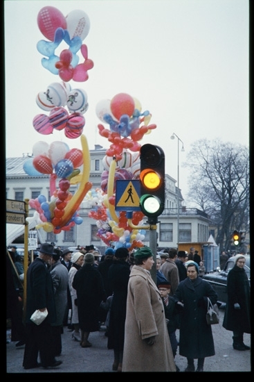Sigfridsmarknad, Växjö, februari 1959.