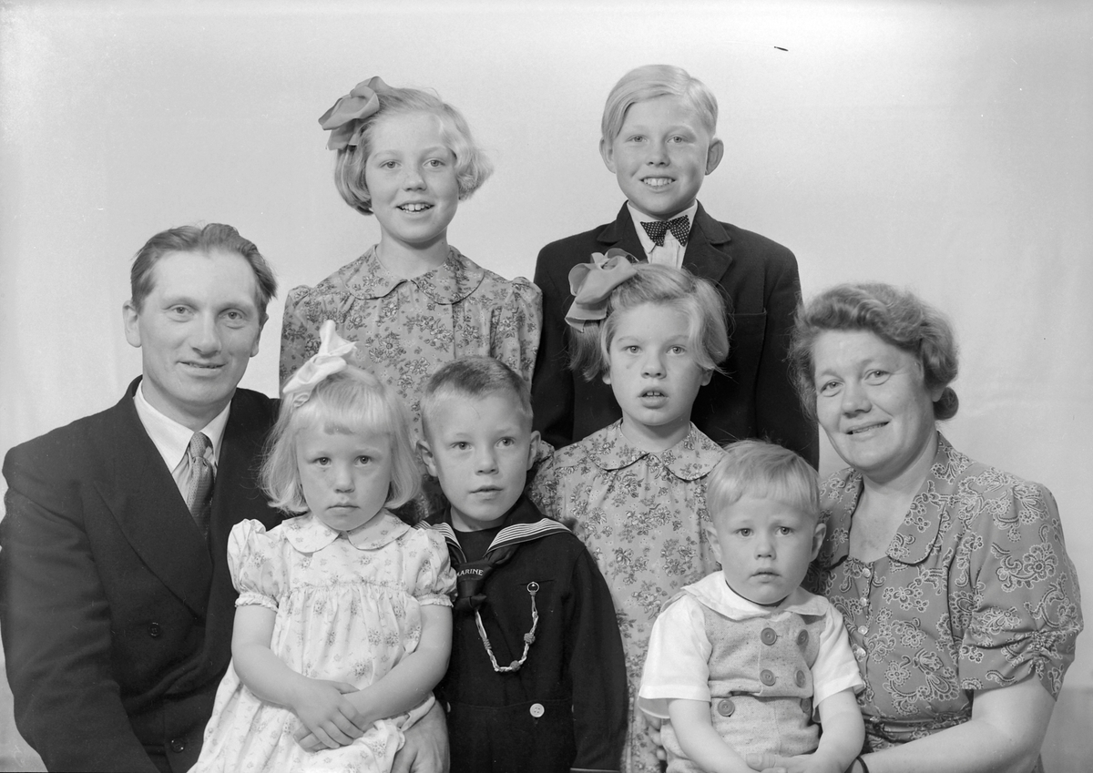 Arthur Wahl med familie