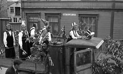 Speidernes opptog fredsvåren.