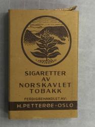 Sigarettetui med 1 sigarett