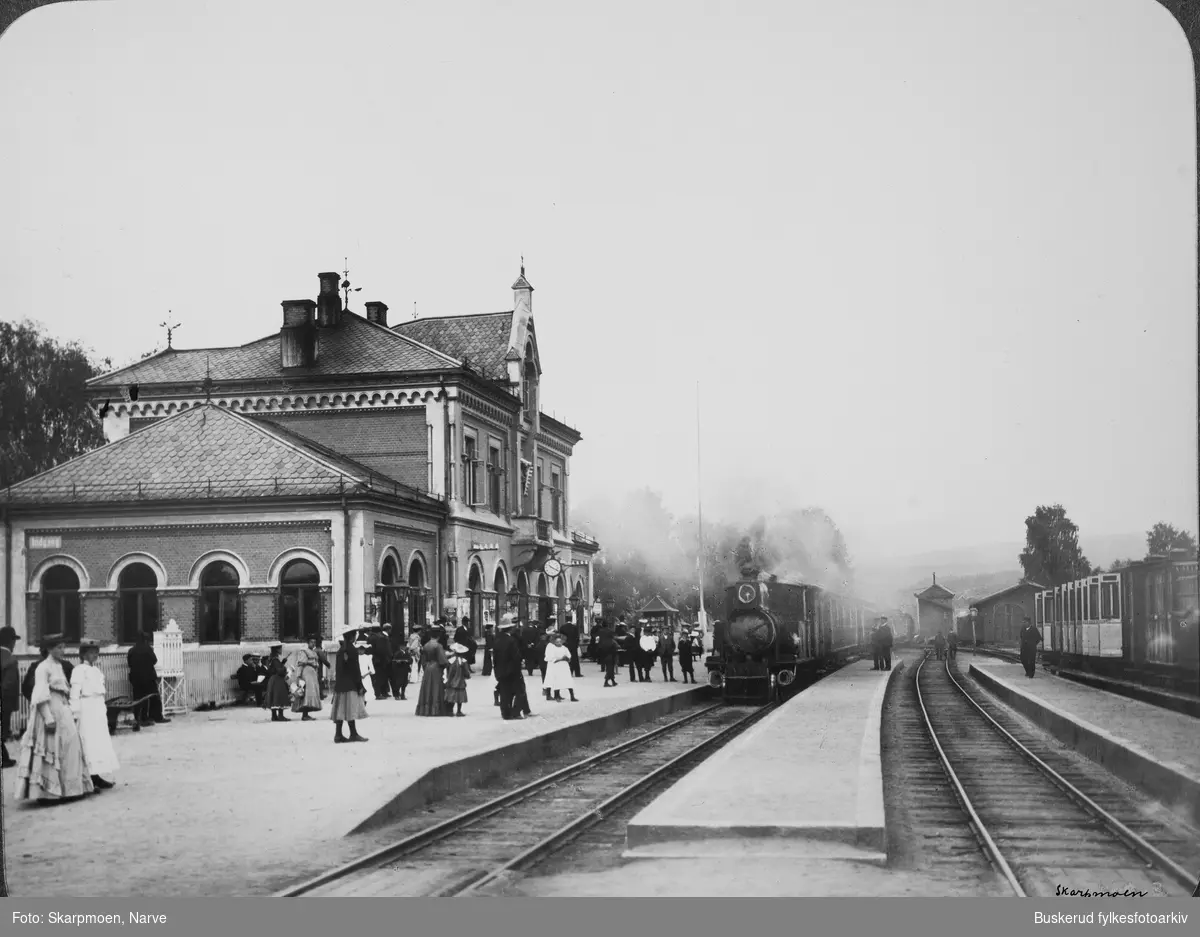 Hokksund stasjon er en jernbanestasjon som ligger i Hokksund og ble åpnet i 1866 da Randsfjordbanen sto ferdig.