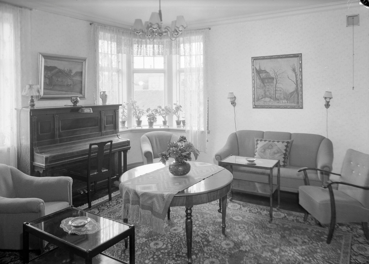 Trønderheimen, matsal, salong, hall og soverom