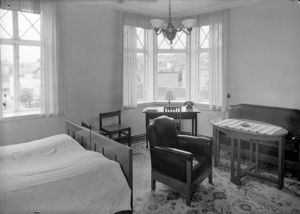 Trønderheimen, matsal, salong, hall og soverom