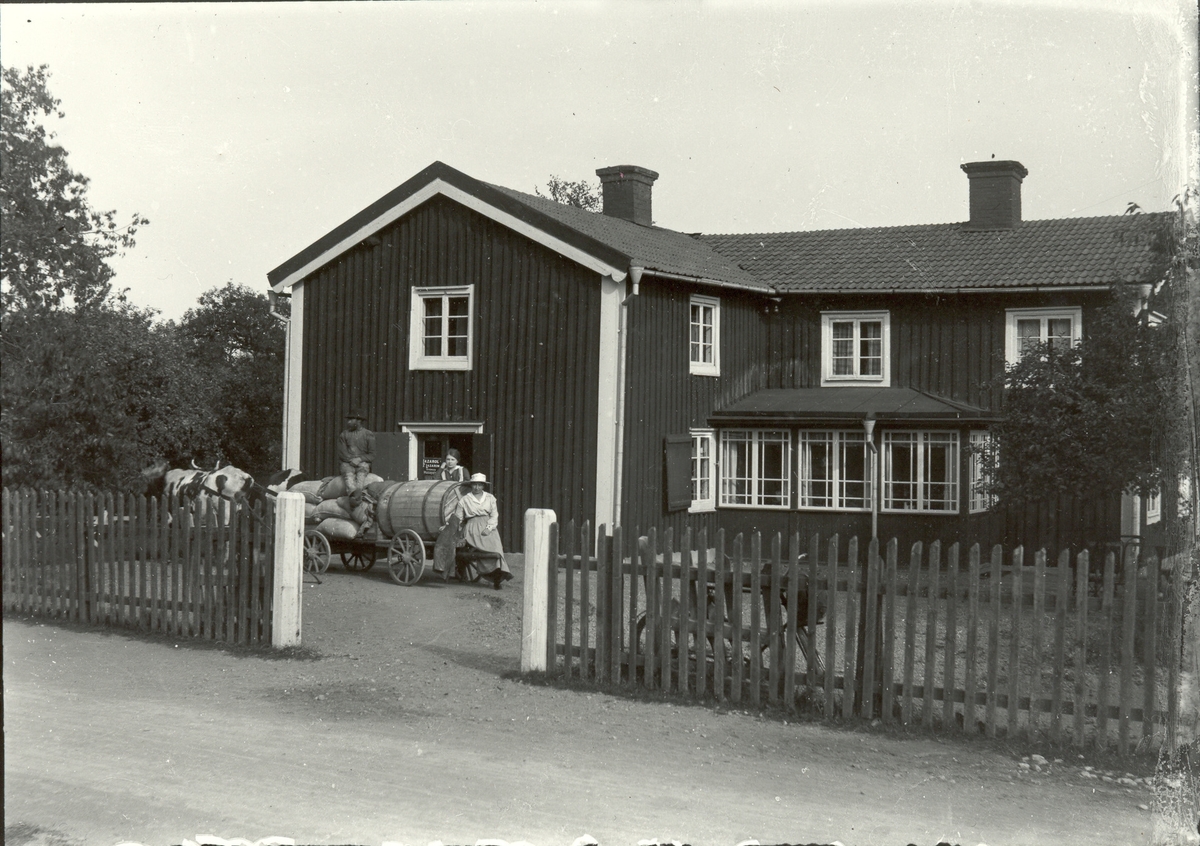 Lanthandeln i Kulla 1917.