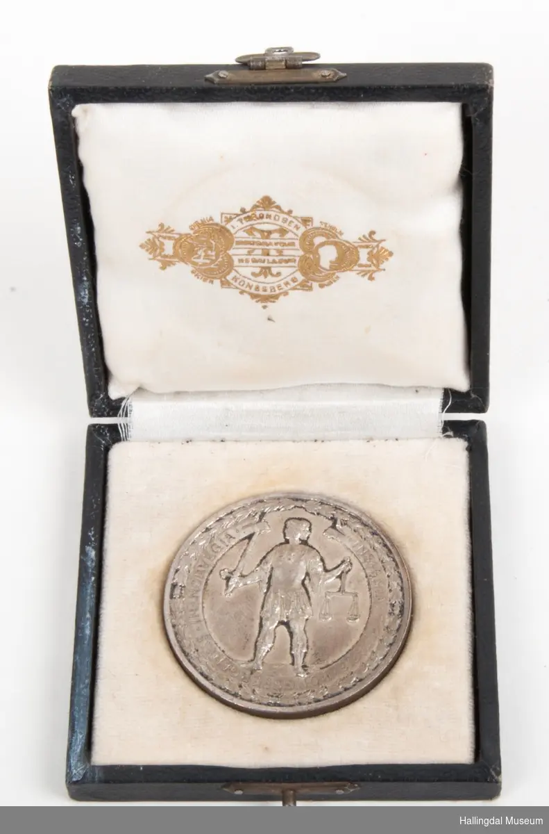 Medalje fra Kongsberg Jubileumsutstilling i 1924