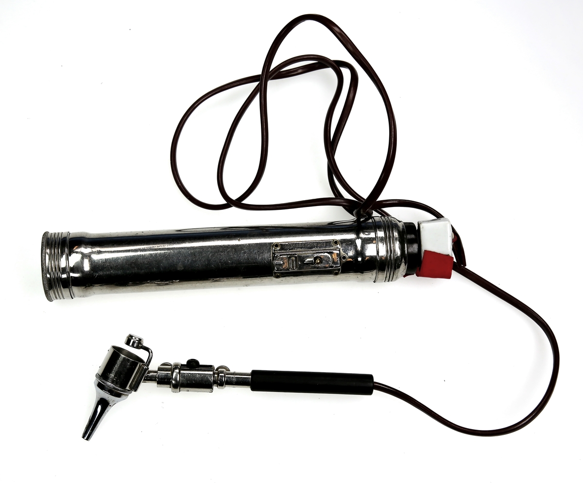Otoskop, batteridrevet, til undersøkelse av øre